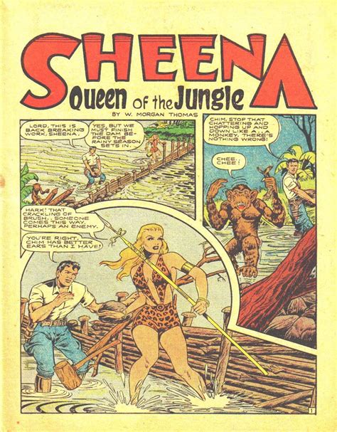 Sheena Queen Of The Jungle Comic Collection Over Pages Etsy Canada