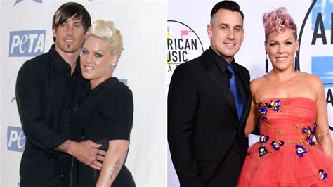 pink and carey hart s marriage photos then to now closer weekly