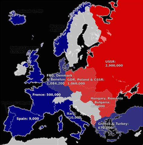 Post Ww2 Europe Map Secretmuseum