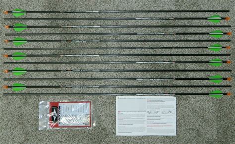 One Dozen Easton Axis 5mm Spt Carbon Arrows 400 340 300 Or 260 Spines
