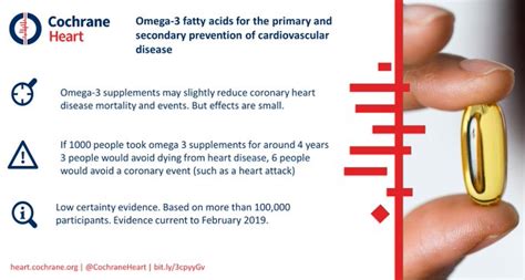 Omega 3 Fatty Acids For The Primary And Secondary Prevention Of