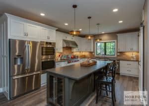 52 bridge st, nashua, nh 03060. Modern Farmhouse Kitchen | Norfolk Kitchen & Bath