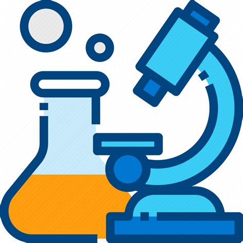 Biology Lab Laboratory Medical Research Test Tube Icon Download