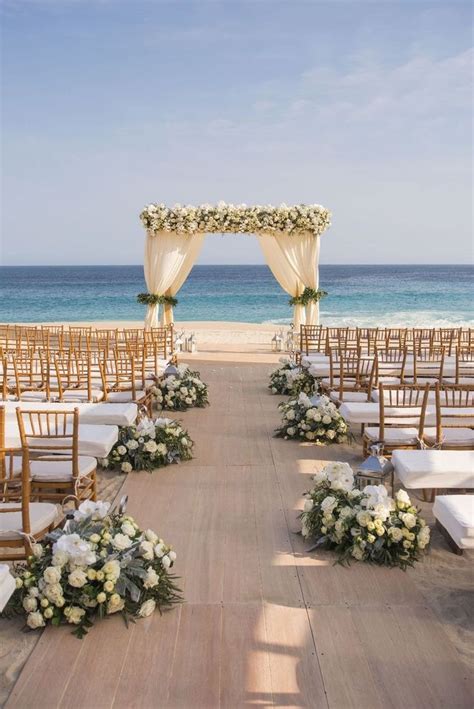 Pin by lizagr on Ideas Decoración Bodas Wedding beach ceremony Oceanfront wedding Dream