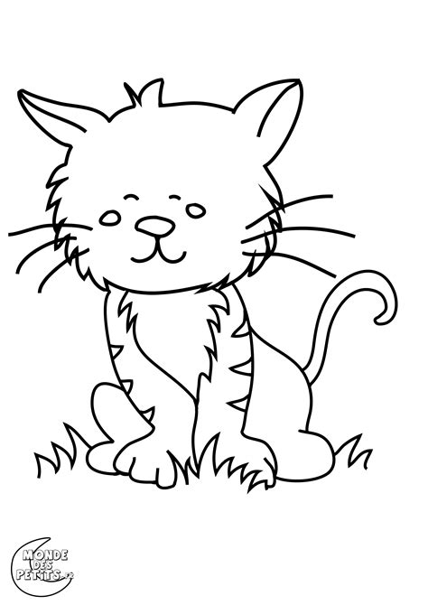 Coloriage A Imprimer Chat Dessin De Chat Coloriage Les Dessins Et