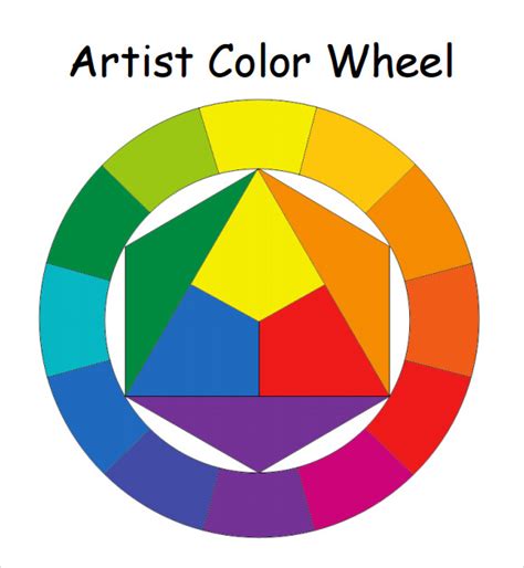 Printable Color Wheel