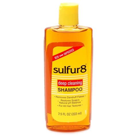 Sulfur8 Medicated Deep Cleaning Shampoo 222ml Marthely Afro Shop°