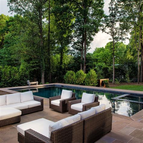 Wooded And Serene In Charlotte Nc Executive Swimming Pools Inc