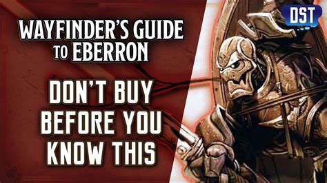 Dont Buy Wayfinders Guide To Eberron Dandd 5e Before You Know This