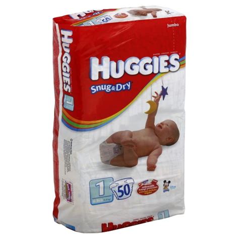 Huggies Snug And Dry Diapers Size 1 Newborn Both Jumbo Pack 8 14 Lbs