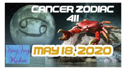 Astrology & zodiac gifts cancer gifts. CANCER ZODIAC 411 - May 18, 2020 - Cancer Zodiac Horoscope ...