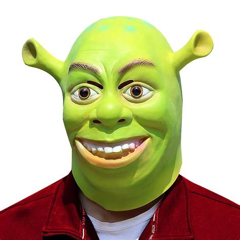 Shrek Mask Latex Mask Masquerade Funny Shrek Mask Headgear Prop