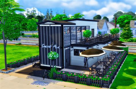 Sims 4 Modern Bar