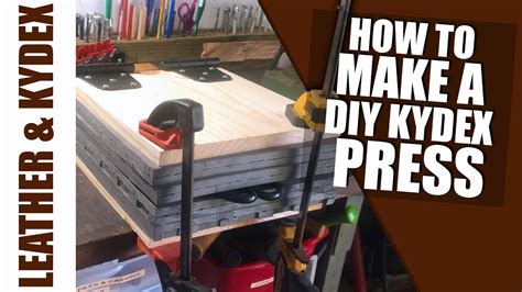 • the gun or a mold of your gun. how to make a DIY kydex press - YouTube