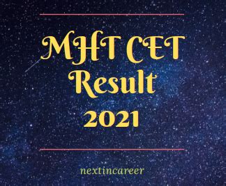 Students interested to appear for mht cet 2021 exam can register themselves on the official website, mhtcet2021.mahacet.org. MHT CET Result 2021: Download Scorecard, Rankcard