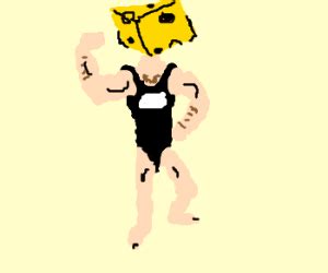 Hanker for a hunk o' cheese. Hanker for a "hunk" of cheese - Drawception