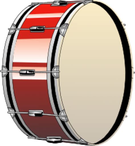 Bass Drum Musical Instrument , Png Download - Bass Drum Music Instrument Clipart - Full Size ...