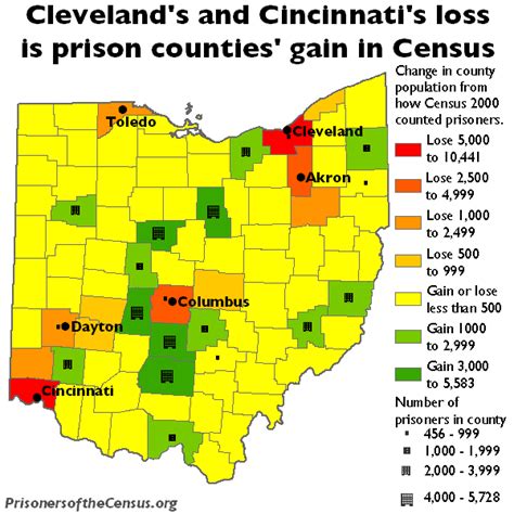 Before there were cities, there were colonial forts. Cleveland and Cincinnati's loss is prison counties' gain ...