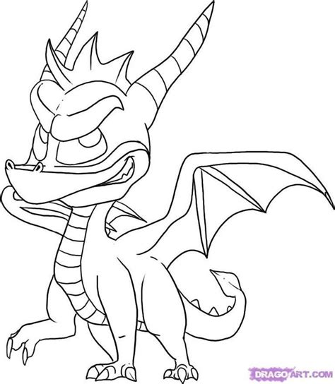 Character design tutorial game character design character design animation character design references character design inspiration drawing cartoon characters cartoon drawings animal. How to Draw Spyro, Step by Step, Video Game Characters ...