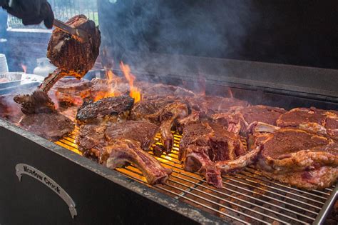 Knowing how long to grill a steak rests on these basics foundations. Cooking Tomahawk Steaks on a Meadow Creek Grill