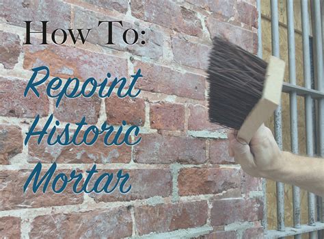 Repointing and how to repoint damaged walls. How To: Repoint Historic Mortar | The Craftsman Blog