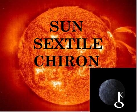 Natal Sun Chiron Aspects Astrotarot