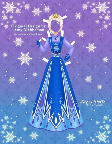 Disneys Frozen Printable Paper Dolls Frozen Paper Dolls Paper Dolls
