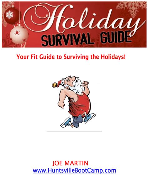 Holiday Survival Guide T Joe Martin Fitness