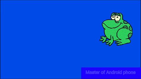 Frog Green Screengreenscreen Youtube