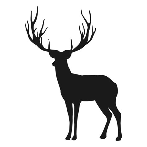 Reindeer silhouette #AD , #AD, #spon, #silhouette, #Reindeer | Reindeer silhouette, Animal icon ...