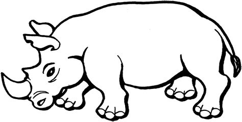 Free printable zentangle rhino coloring pages for adults and teens. Free Rhino Coloring Pages