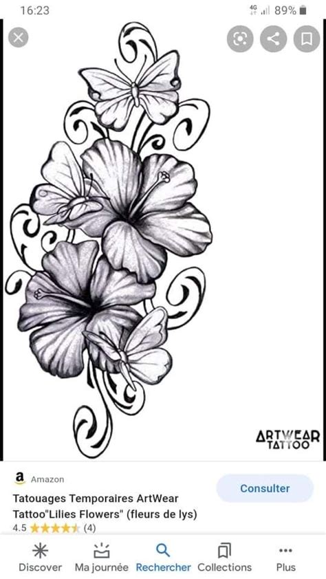 Pin By Cedric Rn On Dessin Tatouage Tattoos Flower Tattoo Flowers