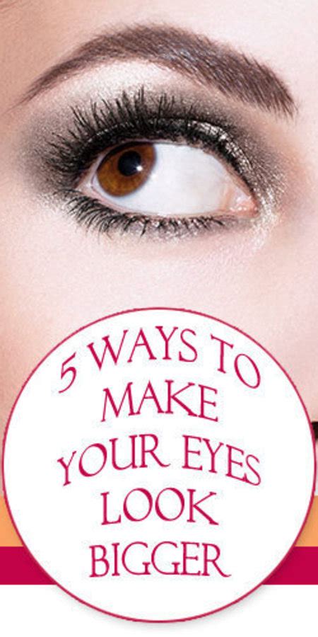 5 Ways To Make Your Eyes Look Bigger Makeup Bellashoot