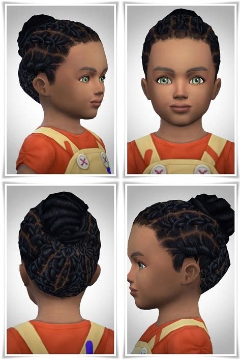 Pin On The Sims 4 Black Hairstyles