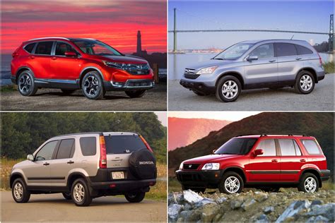 Generation Gap Ranking Each And Every Version Of The Honda Cr V Driving