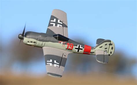 Top Rc Focke Wulf Fw 190 400mm Gyro Stablised Radio Control Ready To