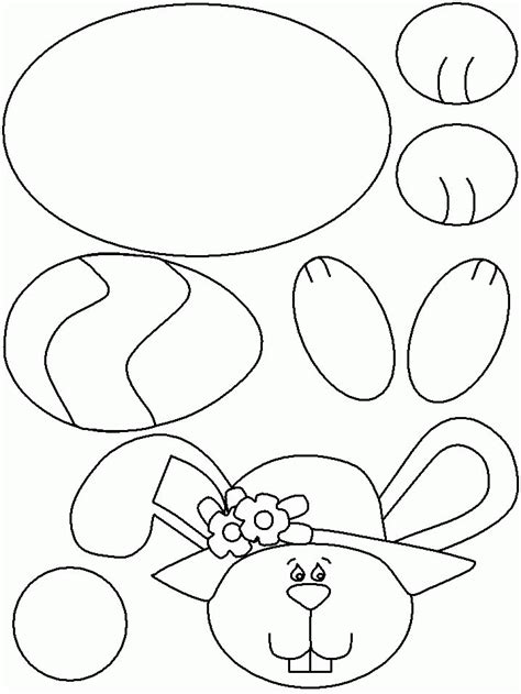 Download them (and other easter activities for kids) here. Easter Egg Cut Out - Coloring Home