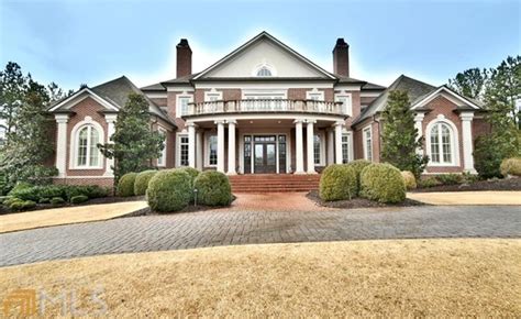 11000 Square Foot Brick Mansion In Suwanee Ga Homes Of The Rich
