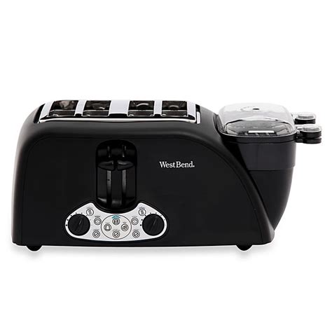 West Bend 4 Slice Egg And Muffin Toaster Bed Bath And Beyond