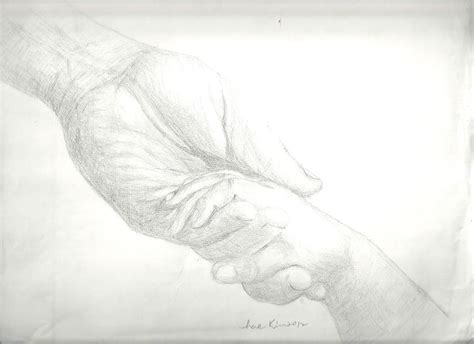 Faith Drawing by Hae Kim