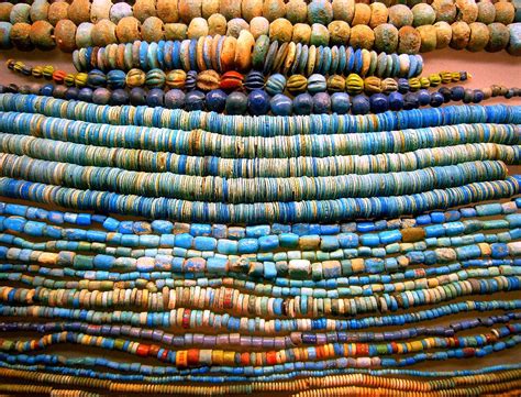 Ancient Egyptian Faience Ceramic Beads A Photo On Flickriver