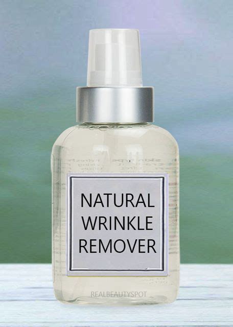 Diy Wrinkle Remover Spray Diy Wrinkles Wrinkle Release Spray