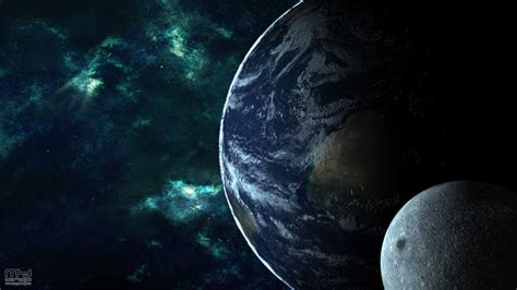 Free Download Earth And Moon Wallpaper 223414 1920x1080 For Your