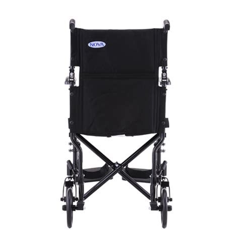 The nova comet 352 lightweight transport wheelchair features a functional and fashionable design. Nova 19" Steel Lightweight Transport Chair