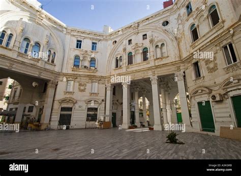 Classical Buildings In The Italian Quarter Tripoli Libya Stock Photo