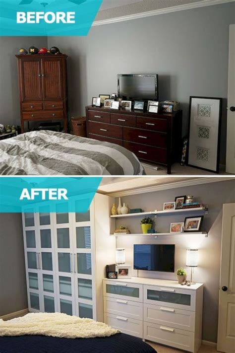 Wondering how to organize your bedroom? 49 Bedroom Ideas For Small Rooms For Couples Closet ...