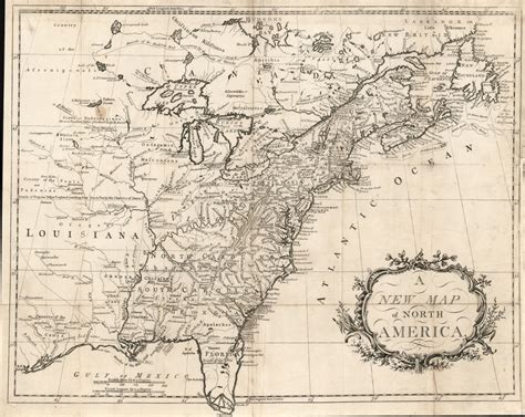 A New Map Of North America Geographicus Rare Antique Maps