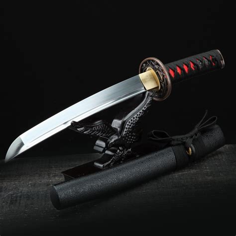 Tanto Sword Handmade Japanese Tanto Sword 1045 Carbon Steel Full Tang