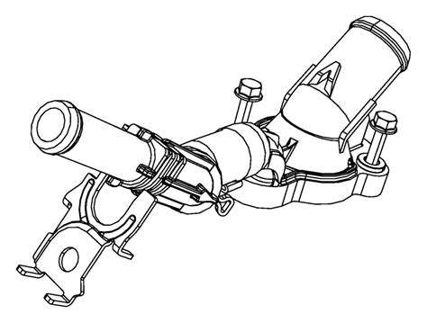 04892189AD - Dodge Housing. Water inlet | Chrysler Jeep Dodge City