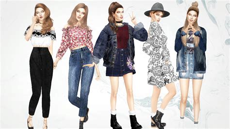 Sims 4 Korean Clothes Cc
